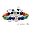 Perlé Sier Or Arbre De Vie Bracelets Pierre Naturelle 7 Yoga Chakra Bracelet Bracelet Poignets Bouddha Perlé Mode Femmes Hommes Bracelets Dr Dhhup