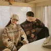 Chandails pour femmes automne hiver Indie Folk pulls ordinateur tricoté col rond Style japonais complet pour Couple 221206