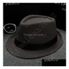 Stingy Brim Chapeaux 40 Couleurs Choisissez Hommes Femmes Doux Fedora Panama Chapeaux Coton / Lin St Extérieur Stingy Brim Printemps Été Plage Chapeau De Soleil Dhydi