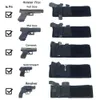 Outdoor-Taschen Taktische Bauchpistole Holster Gürtel Verdeckte Trage Taille Band Pistolenhalter Magazintasche Militärarmee Unsichtbarer Bund Holster 221207