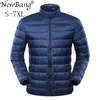 Mens Down Parkas Bang plus 6xl 7xl kurtka Duży rozmiar Ultra Light Men Men Duck Windbreaker Lekkie płaszcze z piór 221207