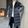 Masculino de parkas agulhas não na marca de inverno longa casaco de chapéu grossa casaco de outono fora de roupa de vento de vento parka casual 221207