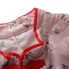 Vestidos de menina para criança vestido bebê garotas meninas sem mangas floral cheongsam party princesa roupas roupas desfraz bebes