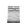 Dragkedja Package Bag Black Reclosable Zip Lock Clear Plast Packing Pouch Self Sealing Storage Package PAGS ALUMINIUM FOIL