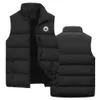 Giacche da uomo Jott-men Gilet super leggero senza maniche Colletto rialzato Giacca addensata Piumino invernale antivento 221206