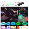 Insegna al neon a LED Luci a corda flessibili a LED El Wire Strip Rope Glow Decor Lampada al neon Strisce di luce fredda Linea Lampade per decorazioni interne Dr Otc2H