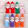Baby Christmas 10 PC Elf Dolls Baby Elves Zabawki Mini Elf Xmas Dekoracja Doll Doll Tobs Prezenty Małe lalki dobra jakość