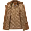 Men's Wool Blends Autumn en Jacket Coat Winter Man Fashion Long Overcoat Men Solid Color Double Collar Thickened Lapel en 221206