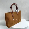 Kadınların moda lüks tasarımcı çanta çanta seyahat pamuk büyük tote kese çanta klasik eski omuz pahalı CABAS çanta