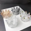 Candle Holders Aromatic Glass Tealight Design Pedestal Nordic Style Luxury Crystal Porta Velas Home Decor HY50