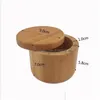 Herb Spice Tools Wooden Seasoning Pot Bamboo Spice Tools Shaker Sugar Salt Pepper Herbs Storage Bottle Spices Jar Kitchen 734 B3 D Dh7Gc