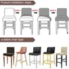 Chair Covers Plush Solid Color Protector Seat Slipcovers For El Banquet Wedding Universal Size Kitchen Washable Removable