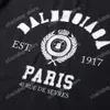 xinxinbuy Herren Designer T-Shirt Paris Ear Wheat Crown Print Kurzarm Baumwolle Damen Rot Weiß Schwarz XS-2XL
