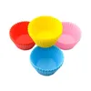 Baking Moulds Muffin Paper Cup Mold Epoxy Resin Sile Mti Colours Baking Molds Muffins Biscuit Cake Bread Waffle Mod 0 38Jd L2 Drop D Dhuil