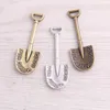 30st Vintage Charms Shovel Pendant Three Color Fit Armband Halsband Diy Metal Jewelry Making5644699