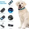 Collares para perros A63I LED Collar de luz para perros Recargable Luminoso 7 Cambio de color