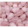 Stone 20Mmx30Mm Egg Shaped Stone Natural Healing Crystal Mascot Mas Accessory Minerale Gemstone Reiki Home Decoration Wholesale C3 D Dhvqk