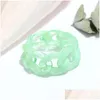 Cluster Rings Link Chain Resin Acrylic Ring Bohemia Jelly Colored Design Rings For Women Geometric Punk Jewelry Gifts C3 Drop Deliver Dhszx