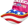 Party Hats 2024 Trump Cotton broderad kampanjhatt Val Baseball Cap Delivery Home Garden Festive Party Supplies DHBDE