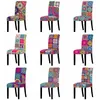 Chair Covers Boho Mandala Print Removable Cover High Back Anti-dirty Protector Home Gaming Office Bean Bag Chairs