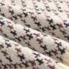 Kobiety Swatery mastgou duże luksusowe kaszmirowe kaszmirowe pullover grube ciepłe dzianiny Top Winter Houndstooth Wool Liades 221206