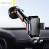 Ny Gravity Car Phone Holder Sug Cup Justerbar Universal Stand i GPS -montering för iPhone 13 12 Pro Xiaomi Poco