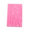 Plum Branch Silicone Mold Nature Designs Fondant and Gum Paste Cake Decorating Polymer Clay Harts Baking Supplies MJ1250