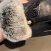 مصمم القفازات الجلدية CH قفازات القفازات السيدات Sheepskin Rabbit Fur Winter Mitten for Women Official Replica Qualit