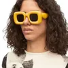 Lunettes de soleil carrées surdimensionnées pour femmes et hommes, lunettes de soleil de styliste, rétro gonflables, UV400230q