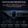 Ny biltelefonhållare 15W QI Trådlös laddare för iPhone 14 13 12 11 Xiaomi Car Mount Infrared Fast Wireless Charging Charger