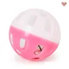 Cat Toys Pet Toys Hollow Plastic Cat Colourf Ball Toy With Liten Bell Lovable Voice Interactive Tinkle Puppy Play 22 N2 Drop Deliver Dhqte