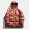 Mens Down Parkas Men vinterrockar Löst jackor huva mode varm kvalitet manlig casual tjockare winer s3xl 221207