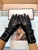 Designer Long gloves leather CH glove ladies sheepskin winter mitten for women official replica Counter quality European size T0P quality 023