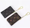 KEY POUCH 디자이너 미니 지갑 패션 여성 망 키 체인 반지 신용 카드 소지자 동전 지갑 럭셔리 M62650 상자 지갑 Lvs