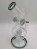 Waterpijpen Groen Glazen Bong 10 Inch Klassieke Stijl Dab Rig Shisha met Vrouwelijke 14mm Gezamenlijke Waterleidingen