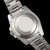 Męskie zegarek różowe tarcze ceramiczna ramka ze stali nierdzewnej Automatyczny ruch mechaniczny Wodoodporny męski zegarek na rękę 260H