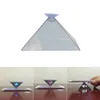 3D Hologram Pyramid Display Projector Video Stand Universal för smart mobiltelefon