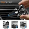 Schitec Universal Magnetic in Car Mobile Phone Holder Bracket Air Vent Phone Mount for Apple Neodymium Magnets