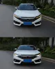 2 szt. Auto -głowica samochodu Części do Honda Civic X G10 Zmodyfikowane lampy LED reflektory DRL Dual Projector Lift