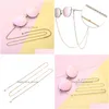 Eyeglasses Chains Zircon Crystal Chain Lanyard Glasses Chains Women Accessories Men Sunglasses Hold Straps Cords Drop Delivery Fashi Dh7Cq