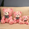 박제 동물 도매 만화 봉제 장난감 사랑스러운 25cm 귀여운 곰 어린이와 gilrs를위한 선물로