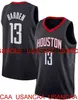 Genähtes 2020 All Stars Harden #13 Basketballtrikot Sportweste benutzerdefinierte Männer Frauen Jugend Basketballtrikot XS-5XL 6XL