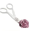 Other Bakeware 2Pcs/Set Baking Pi Flower Scissors Nail Safety Rose Decor Lifter Fondant Cake Decorating Tray Cream Transfer Pastry T Dhmb6