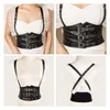 B￤lten Sexig korsett underbust Kvinnor midja Shaper Modeling Strap Slimming Belt Justerable Bustiers