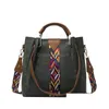 Borse per gioielli Borse Moda Borse in pelle Pu con cinturino Shoder Borse da donna di grande capacità Cinghie per chitarra Borsa Lady Colorf Female Dhzdn