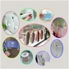 Hooks Rails 1 L Shape No Punch Hook Wall Hanger For Coat Hat Towel Clothes With Strong Adhesive Inventory Wholesale Drop Delivery Dh39S