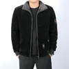 Hommes vers le bas Parkas hiver hommes coton rembourré chaud lâche Parka manteau vestes décontractée velours côtelé court mâle veste homme solide coupe-vent Zip vêtements 221207