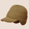 Autumn Winter Cap Hatt tjocka varma m￤n basker m￶s