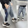 Spodnie ienens 5 13y dla dzieci ubrania chłopców chude dżinsy
