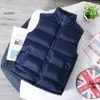 Herenvesten witte vestjack mannen slanke fit stand kraag mouwloze puffer jassen lente herfst herfst casual vest heren warme jas trends 221206